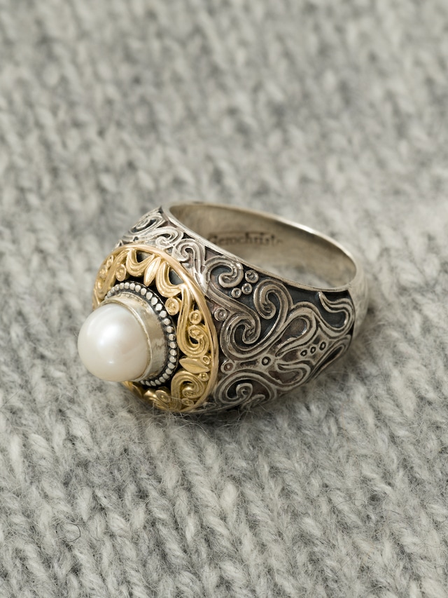 Byzantine Pearl Ring
