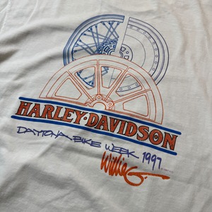 Harley Davidson TEE 90s USA製 ハーレーTシャツ L 古着