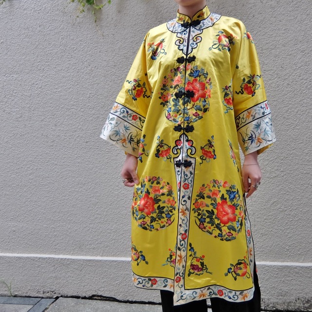 Vintage china gown／ヴィンテージ チャイナ ガウン | BIG TIME  