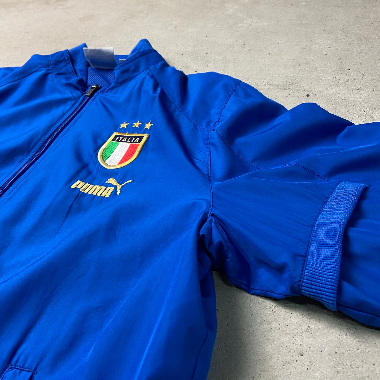 00年代 PUMA プーマ ITALIA スポーツジャケット トラックジャケット 