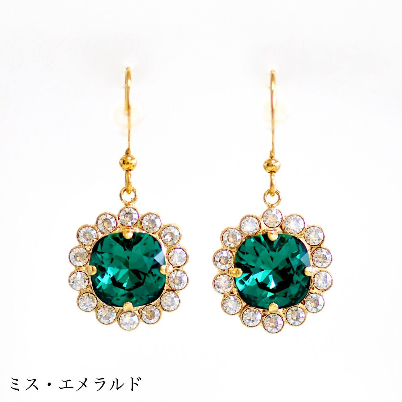 スウィングキャンディ スクエアピアス | MAKI NUMOTO (マキ ヌモト