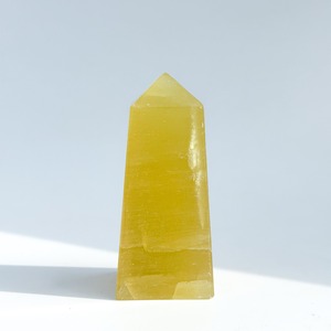 イエローカルサイト タワー73◇ Yellow Calcite ◇天然石・鉱物・パワーストーン・インテリア