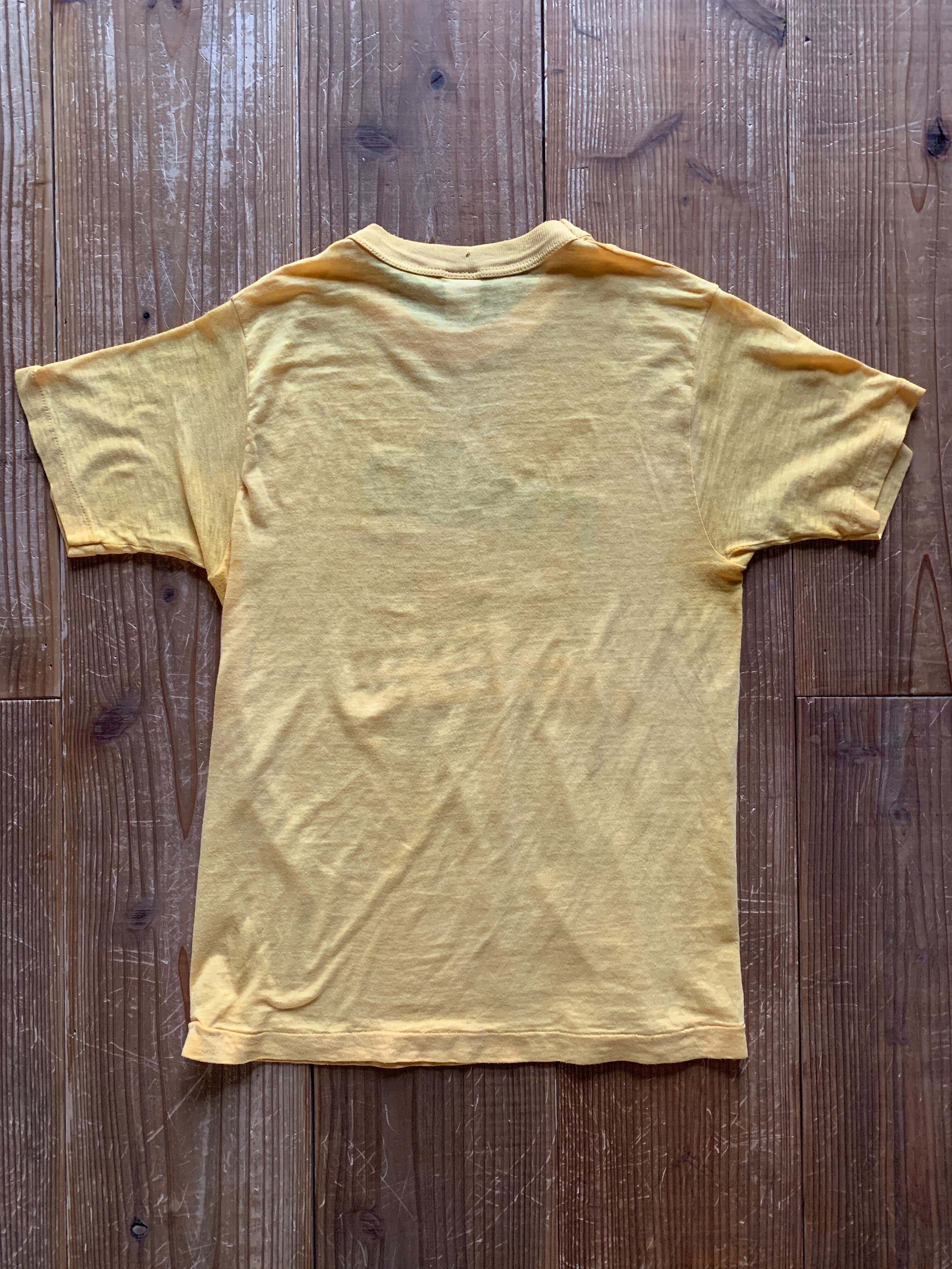 80's Sportswear mello yello  メローイエロー コカ・コーラ 企業物Tシャツ USA製