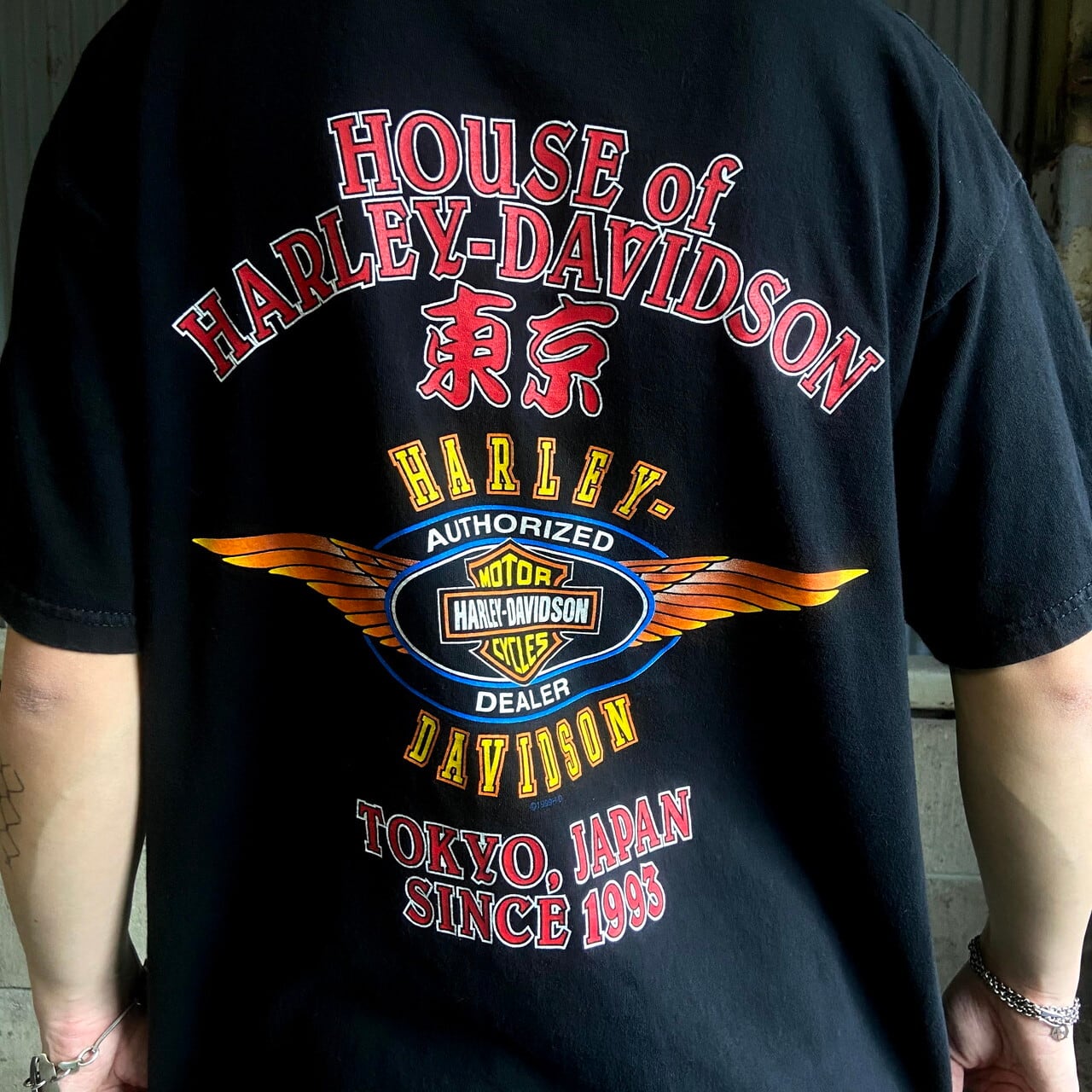 ハーレーダビッドソン 赤 XL 2013年 USA製ヴィンテージTシャツ