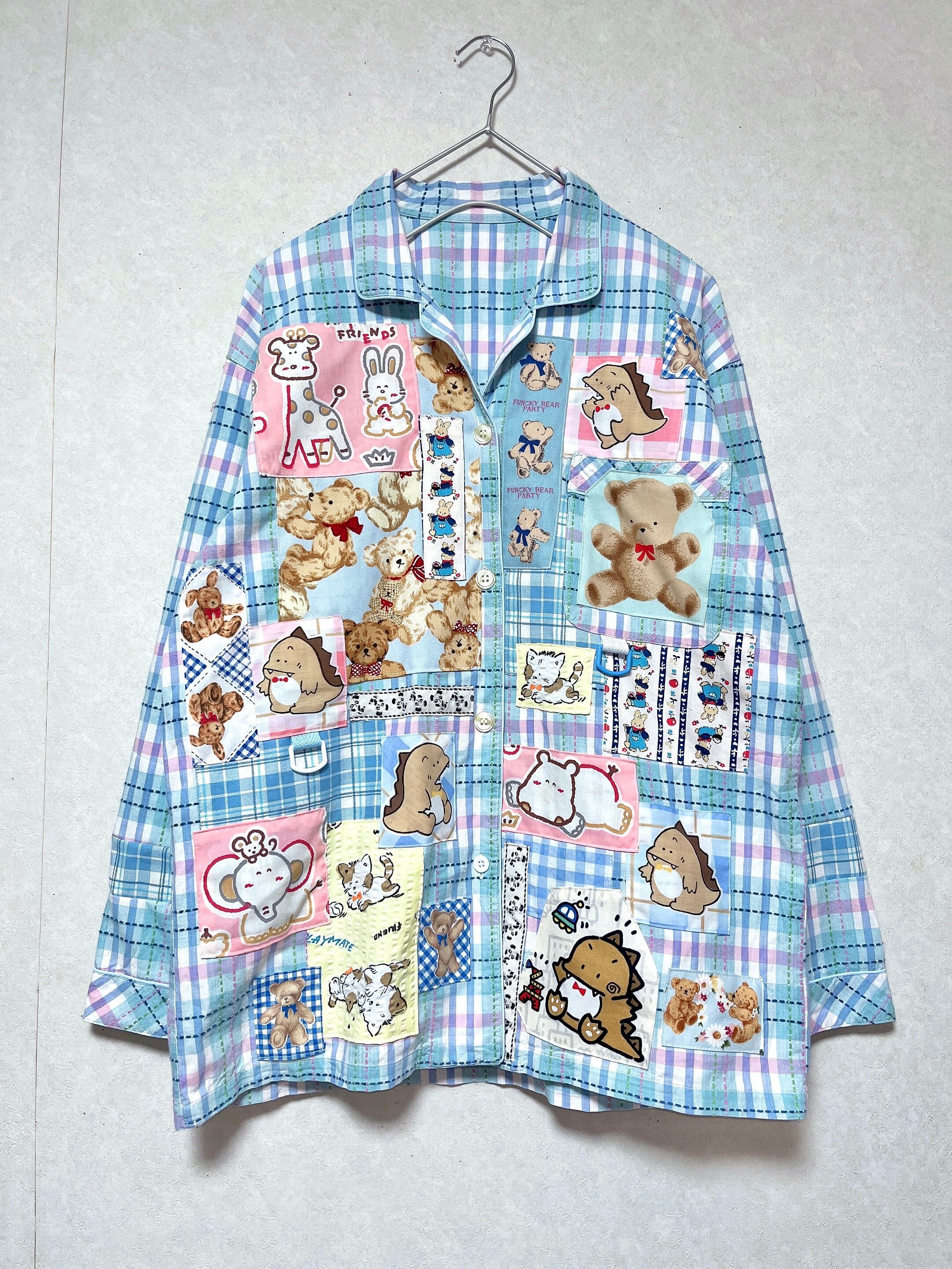 絶滅危惧種　ぜつきぐ　くまちゃんパラシュートワンピース ぜつきぐ | zetsukigu