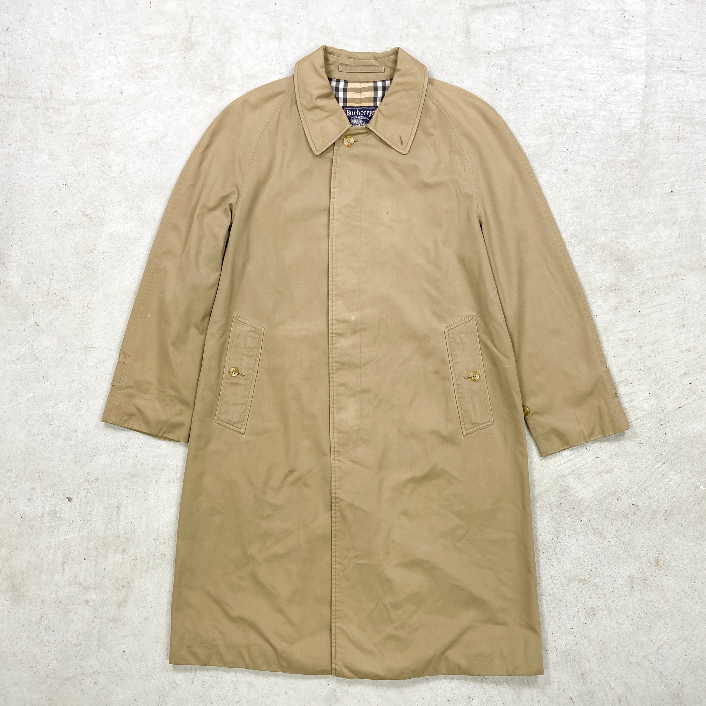 ジャケット・アウター vintage Burberry's jacket coat s BURBERRY - 90年代 Burberrys バーバリーズ ステンカラーコート 防寒