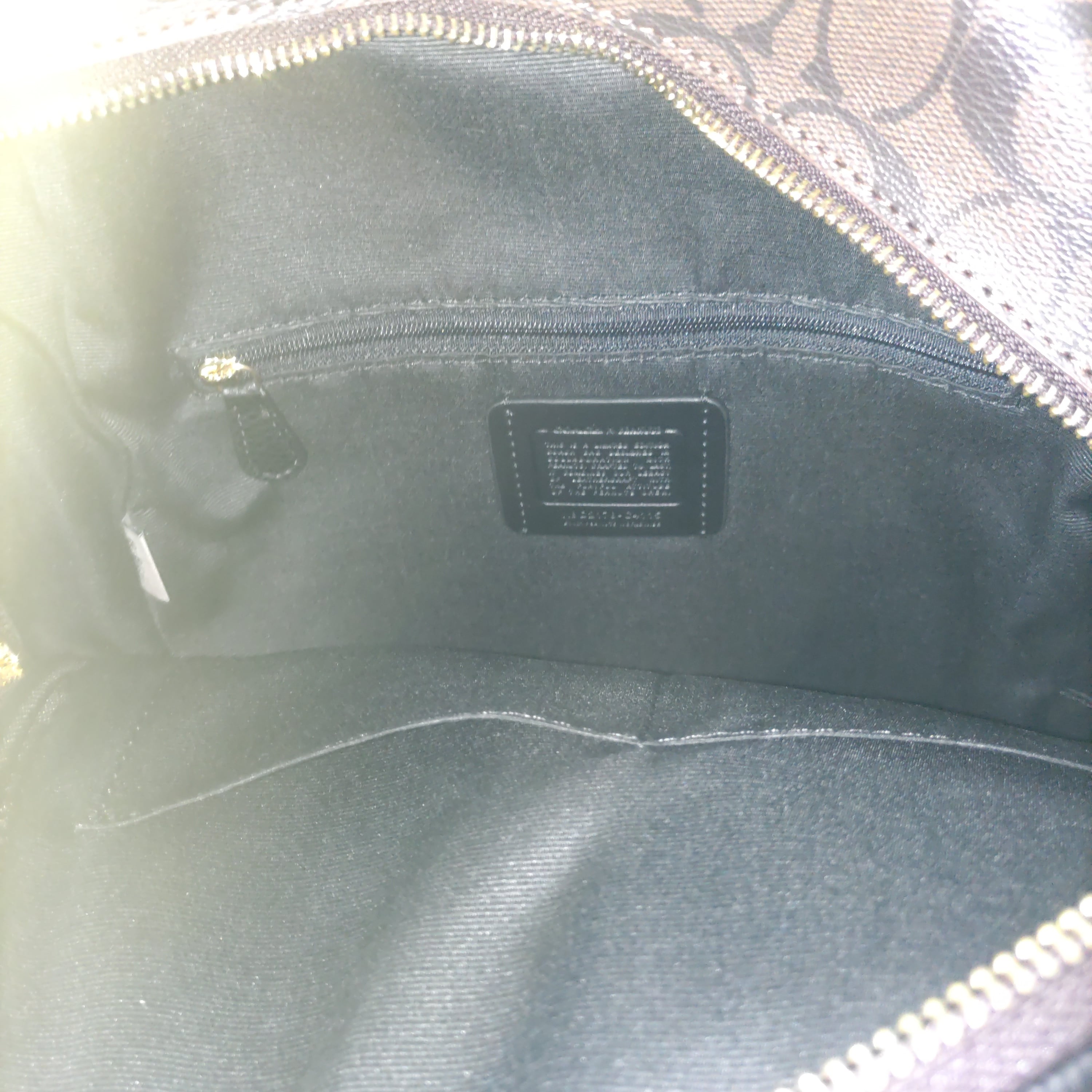 COACH コーチ スヌーピー コラボ リュック ブラウン ワッペン 未使用 