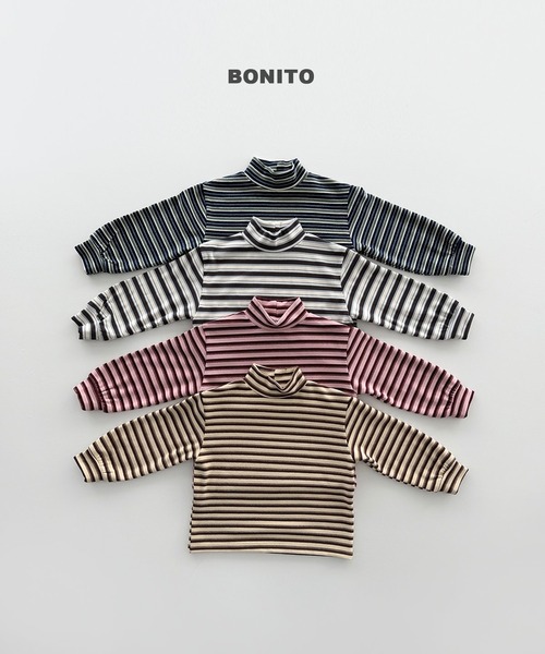 BONITO［取寄］retro loose stripe highneck tee 26winter