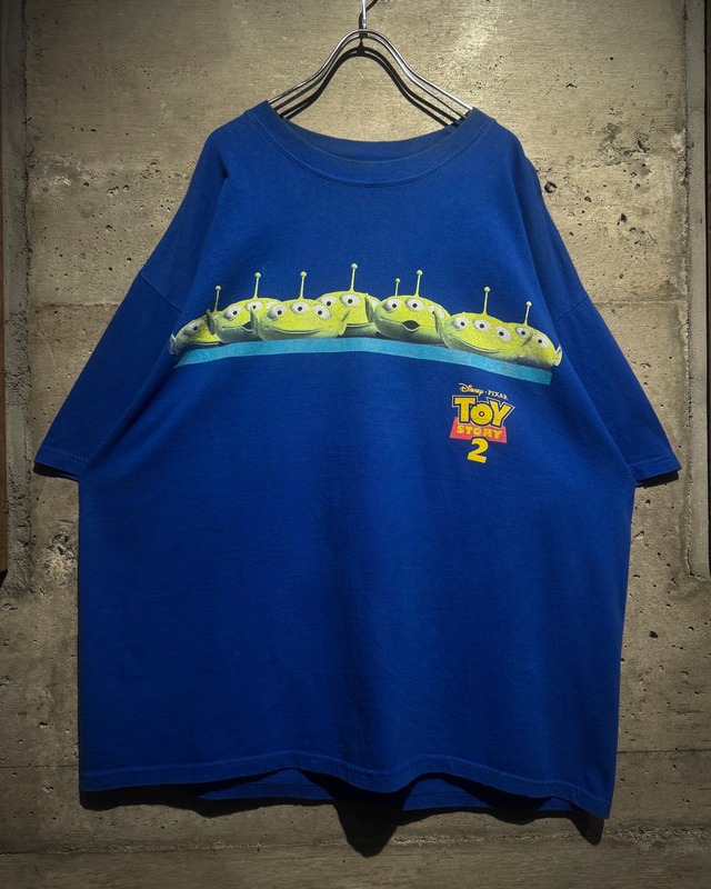 【Caka】90's “TOY STORY 2”“Little Green Man”Vintage T-Shirt