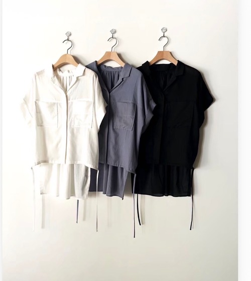 【RILATO】バックギャザーブラウス