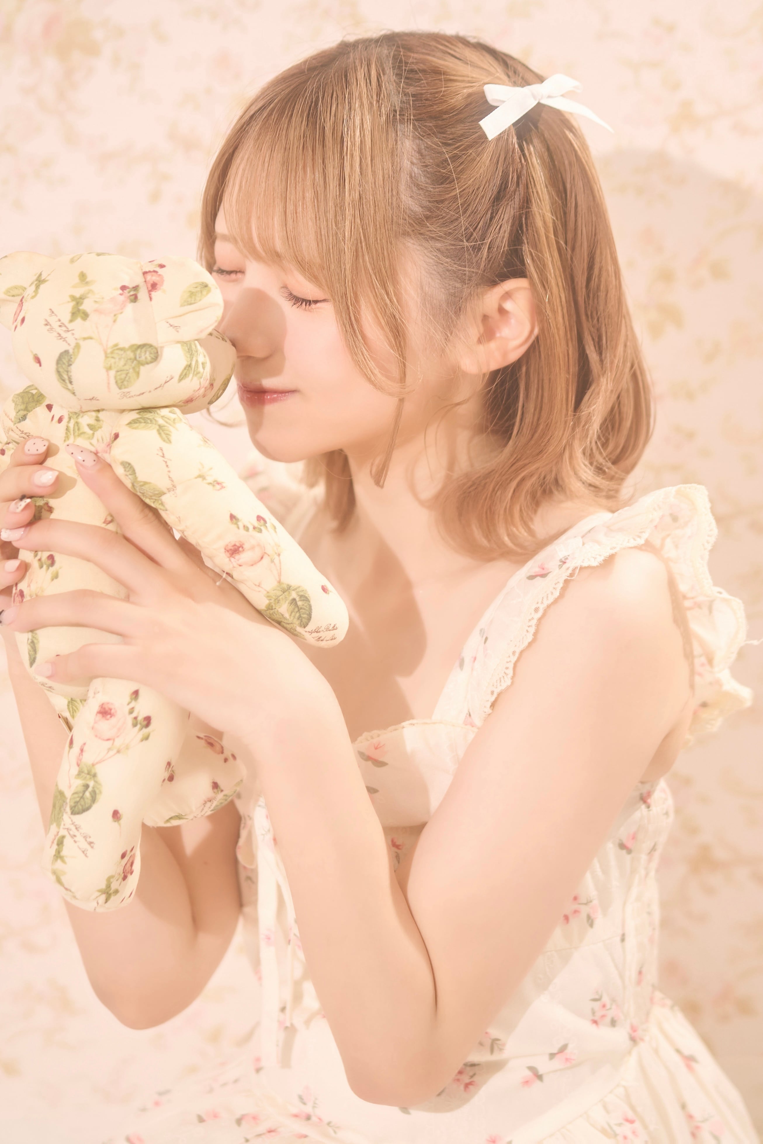 tiny flower frill cami