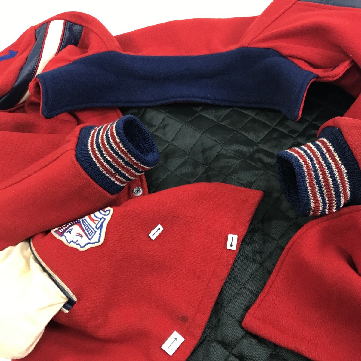 70s Casualcraftメルトンウールファラオジャケット USA製 old