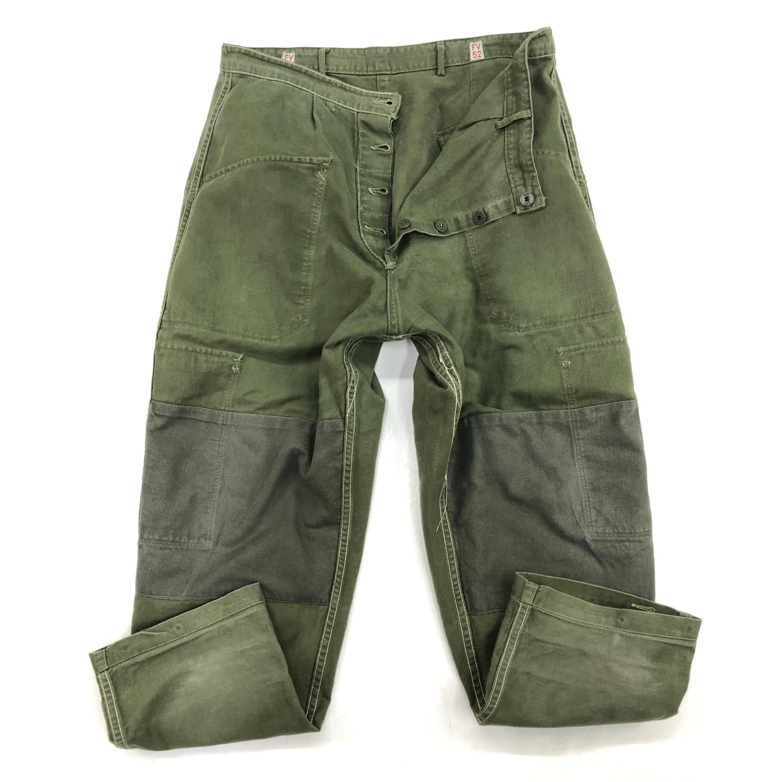 SWEDISH ARMY スウェーデン軍 60年代 あたり コットン
