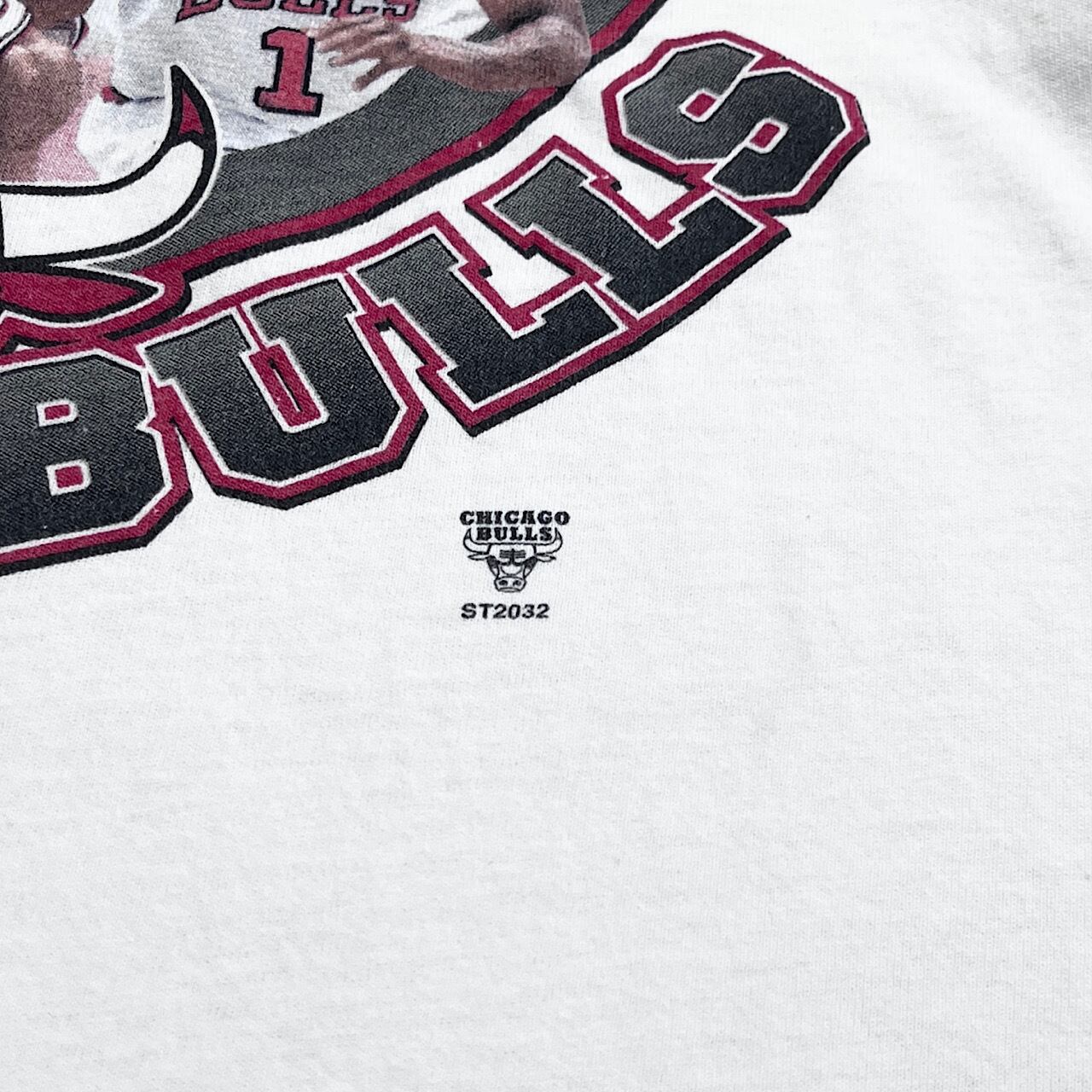 90年代 USA製 1997 NBA CHAMPS シカゴブルズ チームロゴプリントT