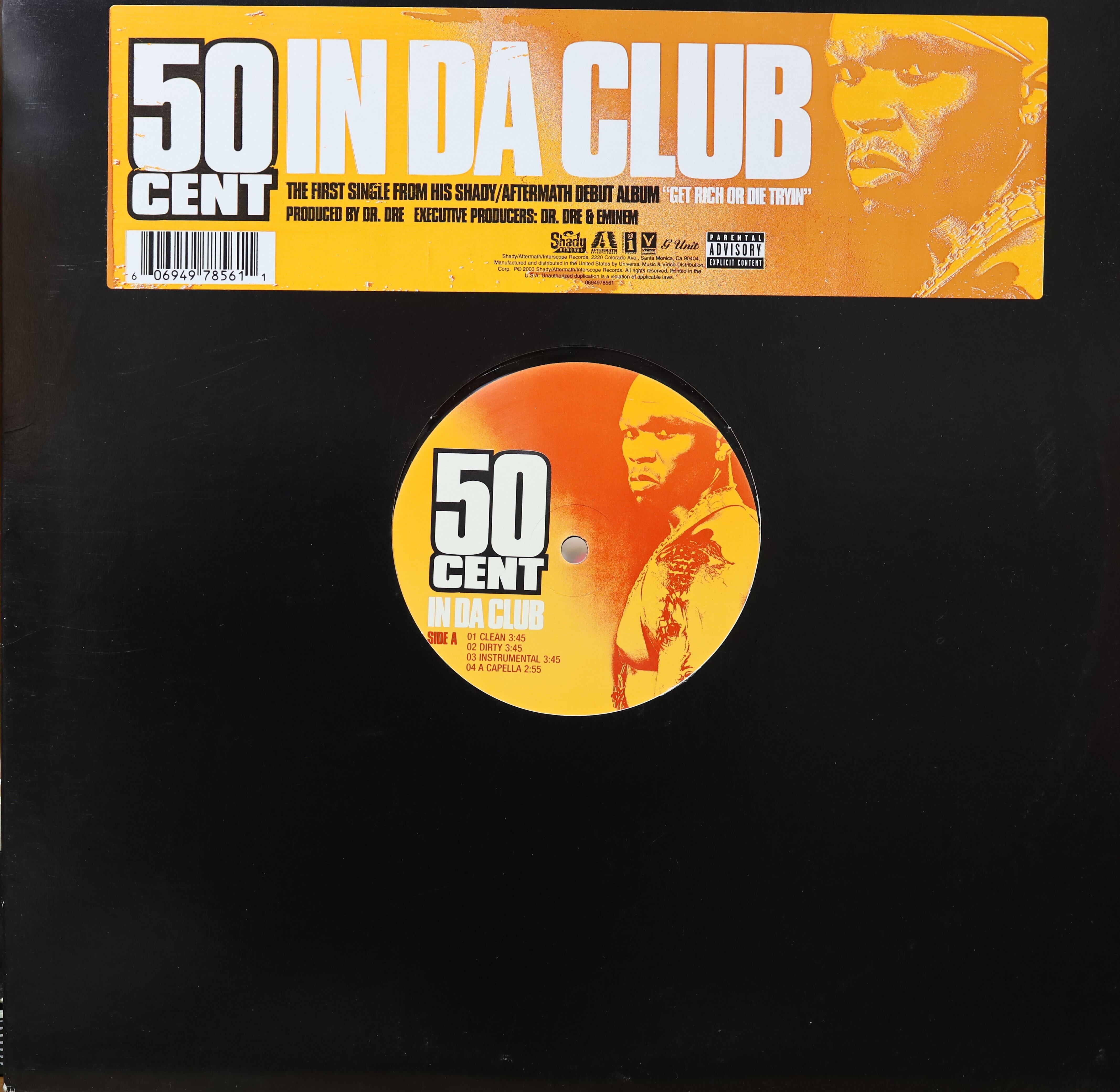 12inch】50 Cent / In Da Club | COMPACT DISCO ASIA