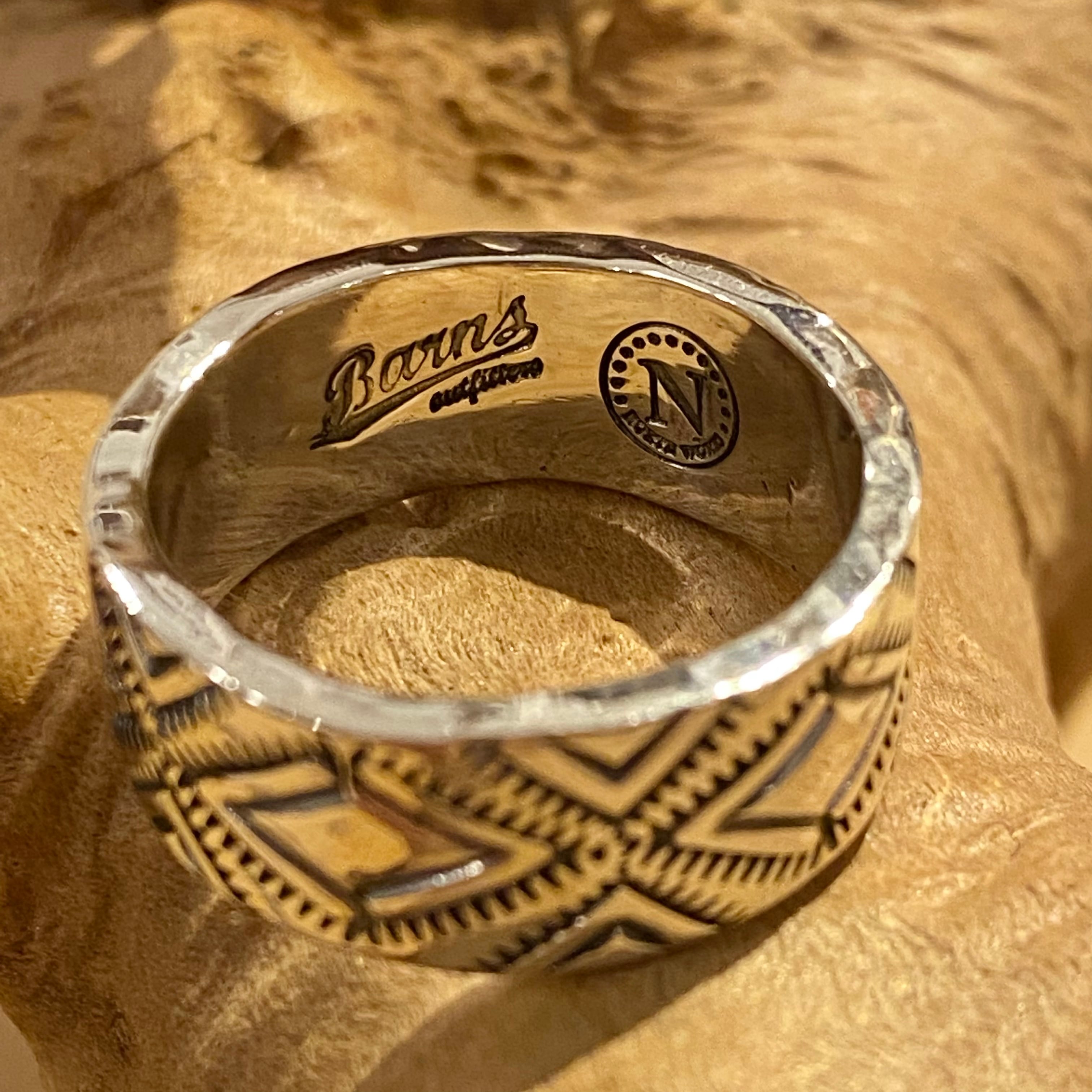 【BARNS OUTFITTERS】 NORTH WORKS Silver Ring バーンズ ノースワークス シルバー リング | ROGER'S  North land powered by BASE