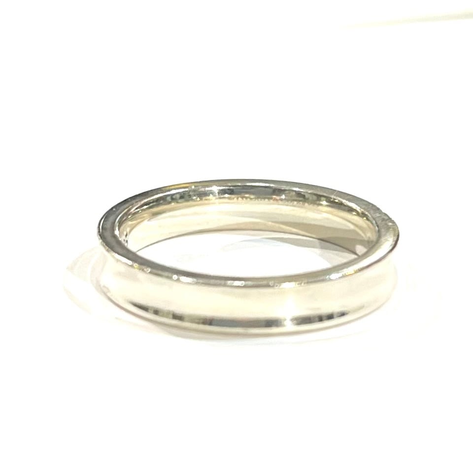 TIFFANY&CO】 【14.5号 】2411 細T&CO ナローシルバー925ヴィンテージ