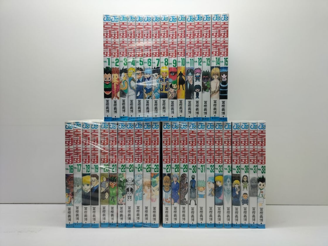 ハンターハンター 冨樫義博 [1-38巻 コミックセット/未完結] HUNTER  