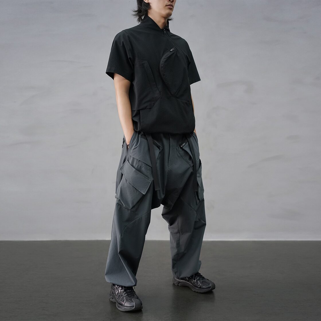 NOSUCISM 24SS アーバンコミューターフェンシングショートスリーブ
