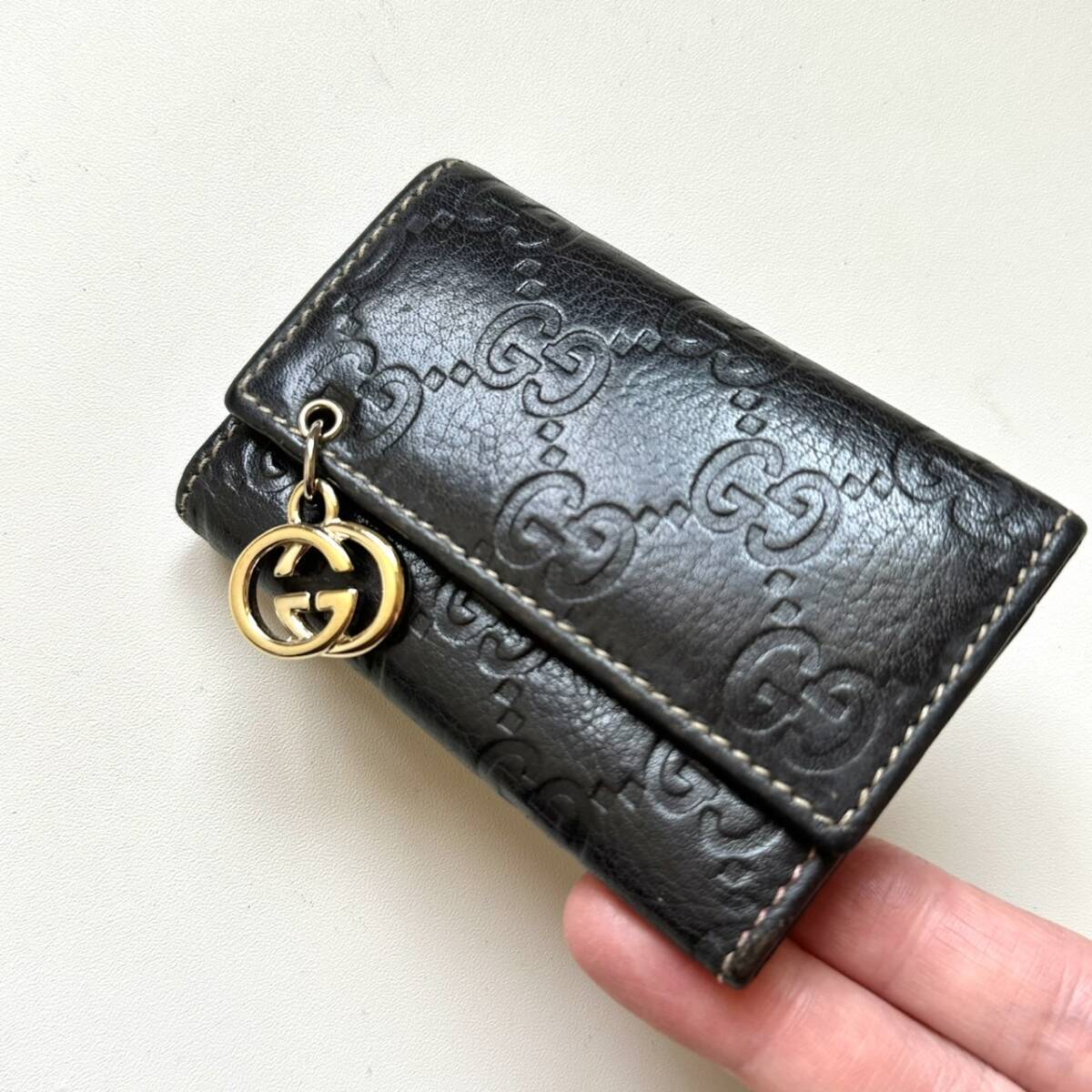 グッチ GUCCI キーケース グッチシマ 美品 | 万福財布