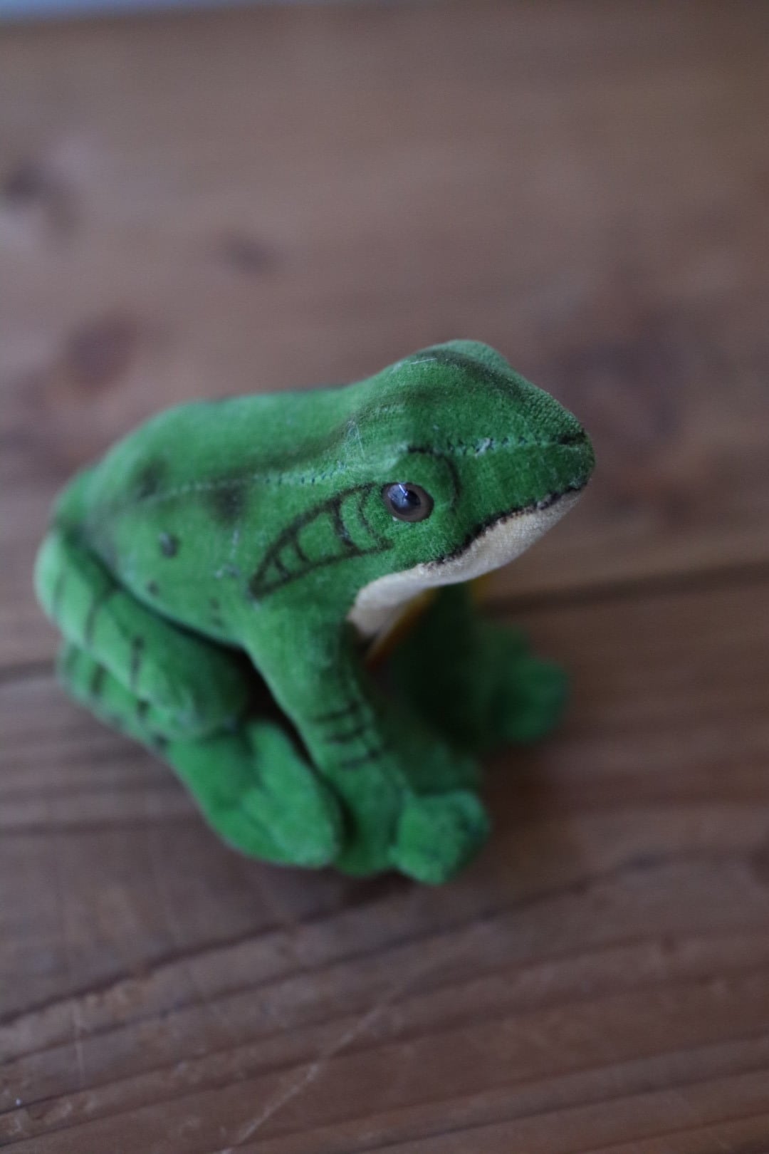ヴィンテージ シュタイフ カエル Steiff Froggy 10㎝