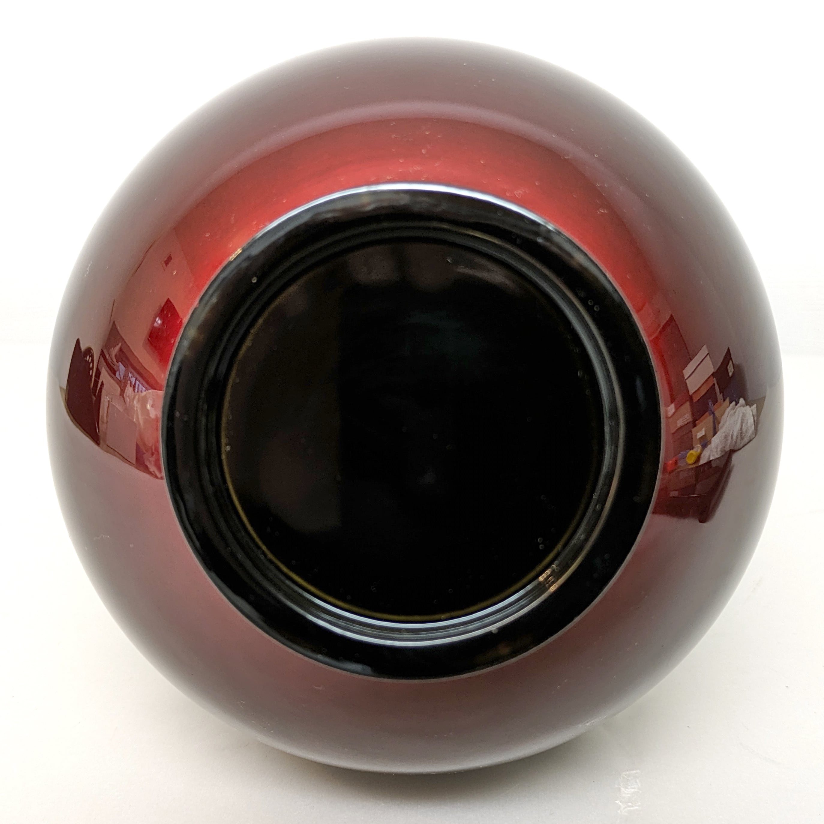 玉虫塗・一輪挿し・菊紋入り・漆器・花器・No.230525-21・梱包サイズ80