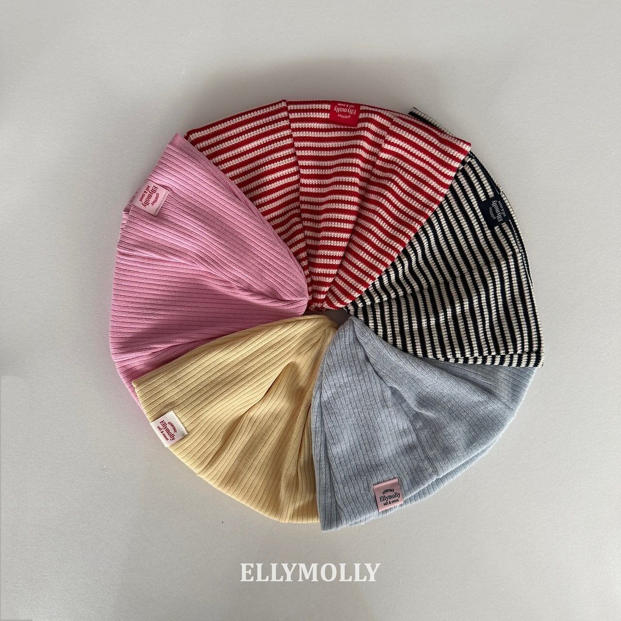 【予約】ELLY MOLLY All-day ribbed beanie