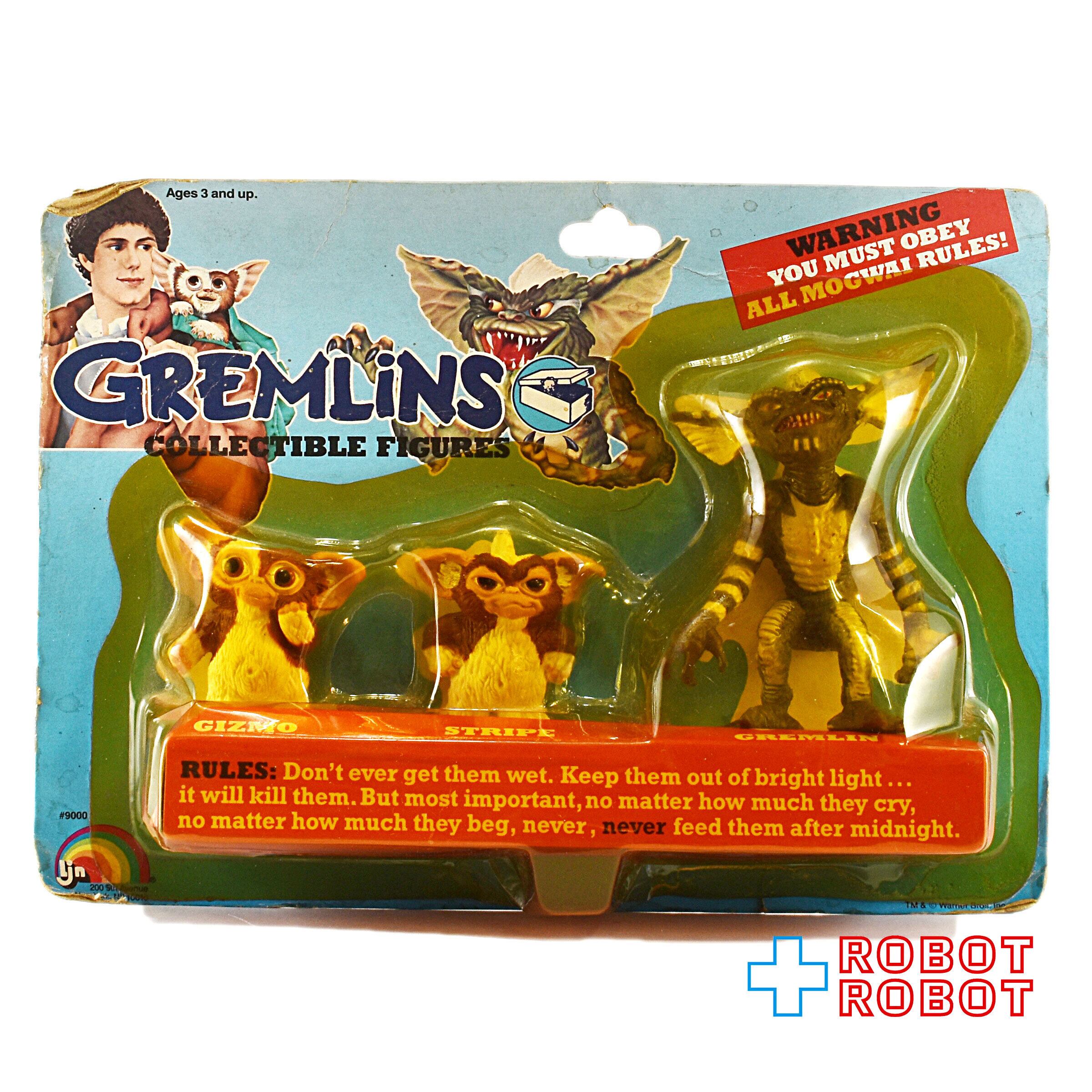 LJN グレムリン コレクティブルフィギュア ギズモとストライプ PVC3体