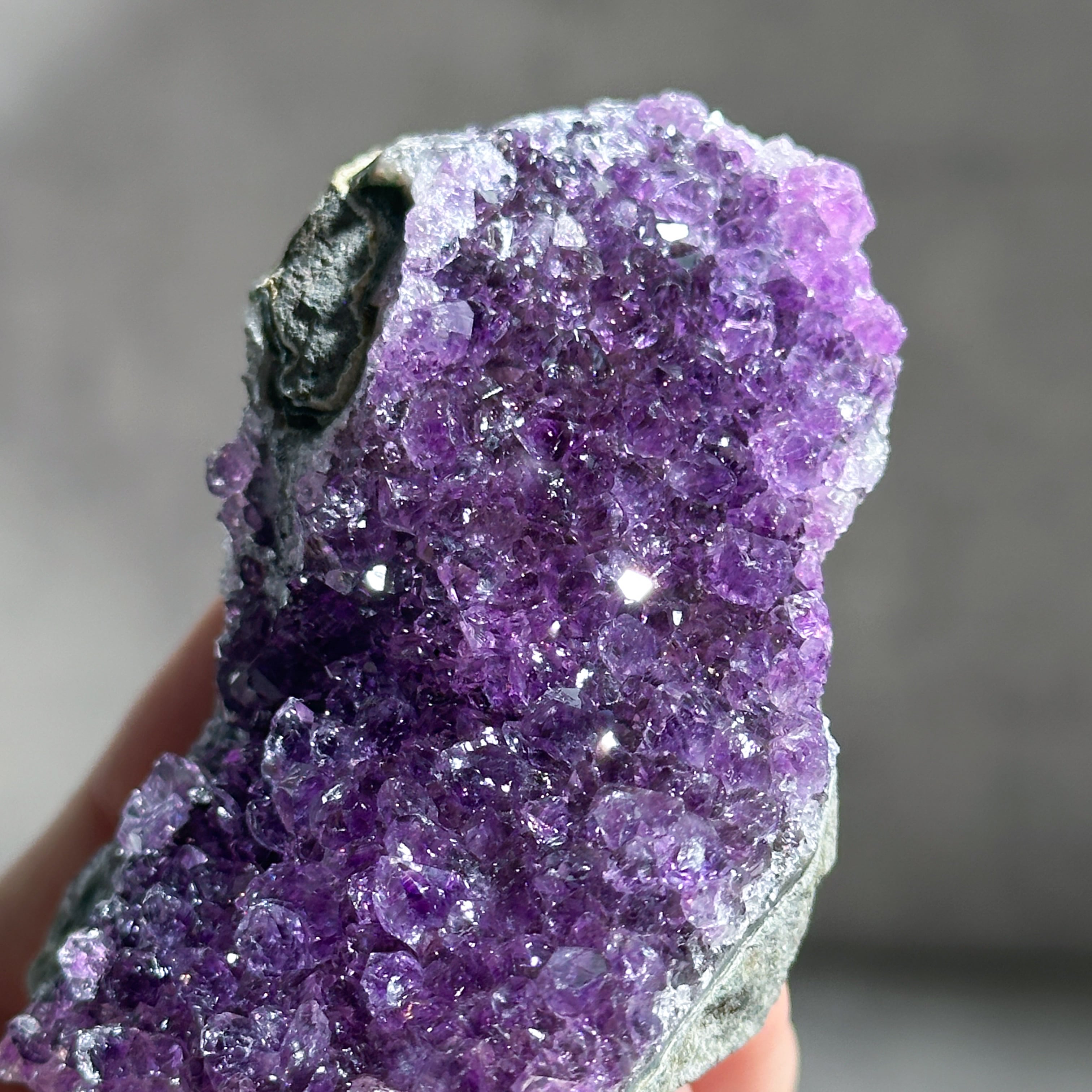 アメジスト原石 インテリア　特大‼️ ウルグアイ産アメジスト 原石62◇ Amethyst ◇天然石・鉱物