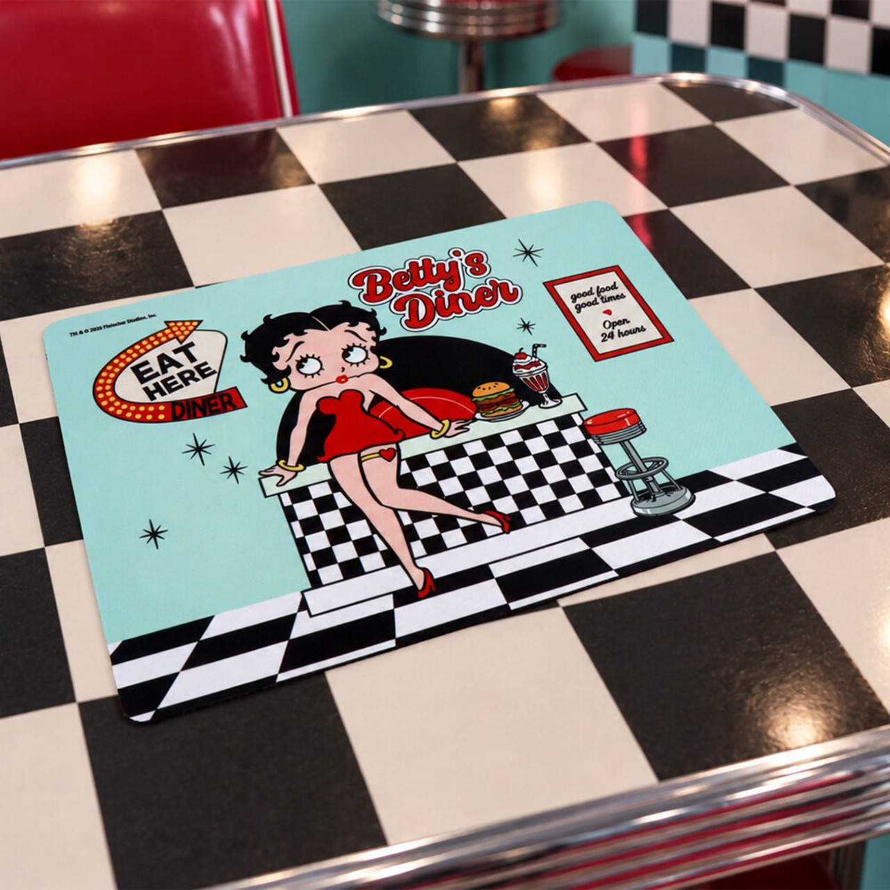 【BettyBoop】ダイナー マット Betty Boop DINER