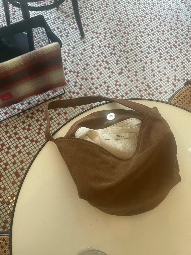 (予約) TOUST / Suede bag 1color