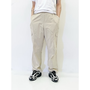 Euro Deadstock Ulla Popken Tech Nylon Cargo Pants With DuPont Teflon Fabric Protector