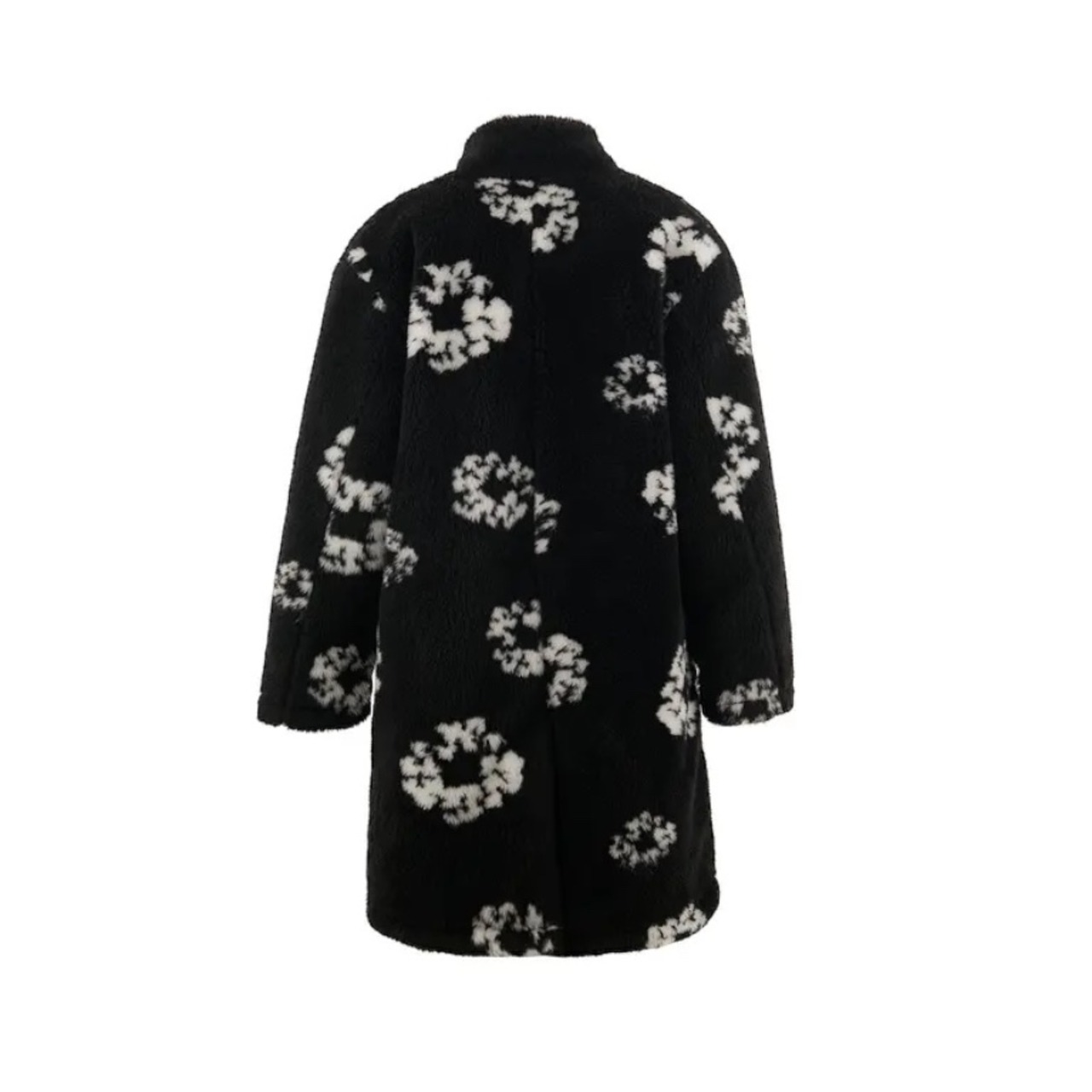 【SAINT MICHAEL】SM-YS1-0000-C51/DT_FUR COAT/CT WREATH/BK - 2