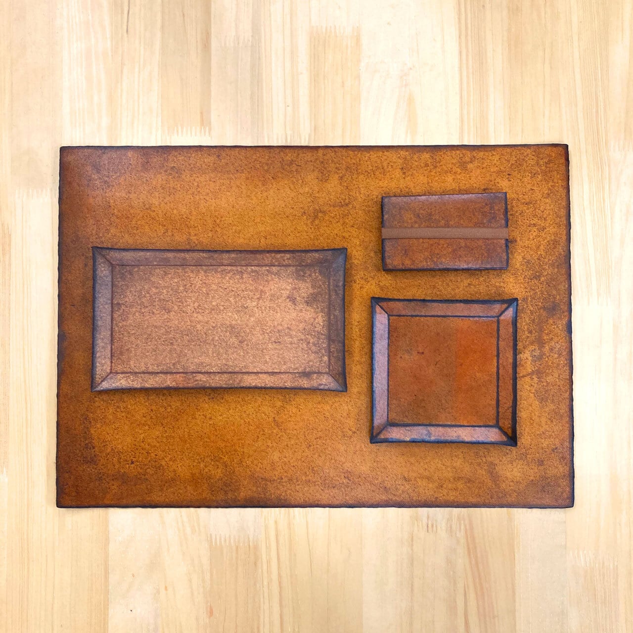 越前和紙テーブルマット》漆和紙（うるわし）sheet A3判