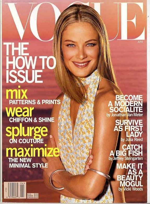 Carolyn Murphy Throughout the Years in Vogue Vogue Gisele