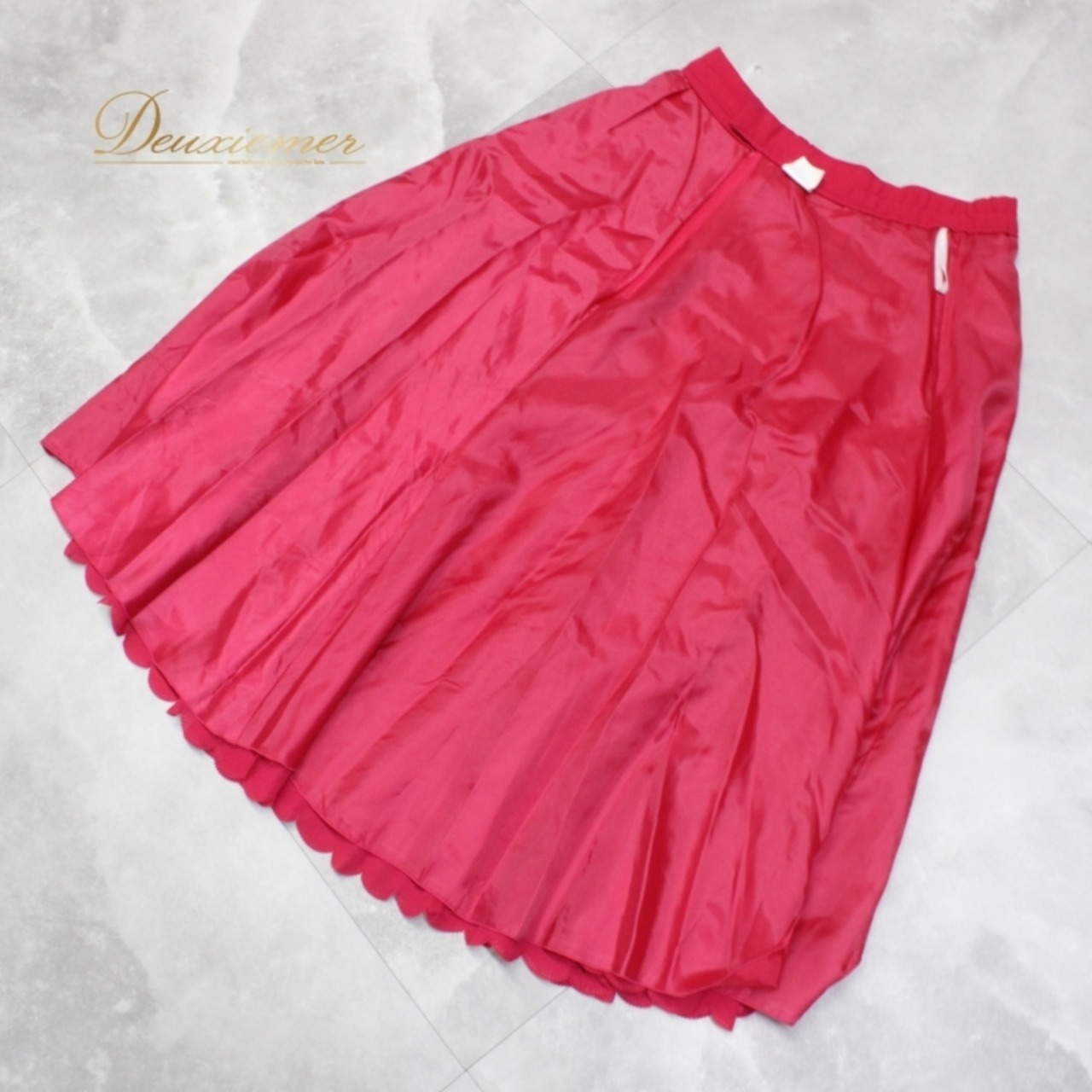 社交ダンス 衣装 スタンダード スカート レッスンウェア レディース マゼンタ ピンク系 ラインストーン 無地 シンプル フォーマル 練習着 カラフル おしゃれ おすすめ 高品質 ダンス衣装 イベント用 伸縮性 練習用 レディースファッション スカート丈70.5cm 発表会 舞台衣装 フェスティバル 競技用 スポーツウェア 趣味用 フリルデザイン スポーツ ファッション トレーニング 体型カバー