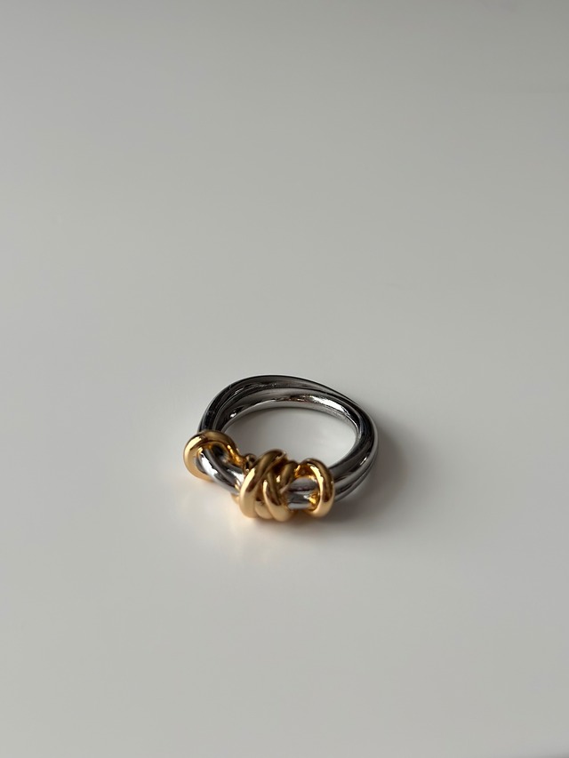 SS ロープスパイラルリング