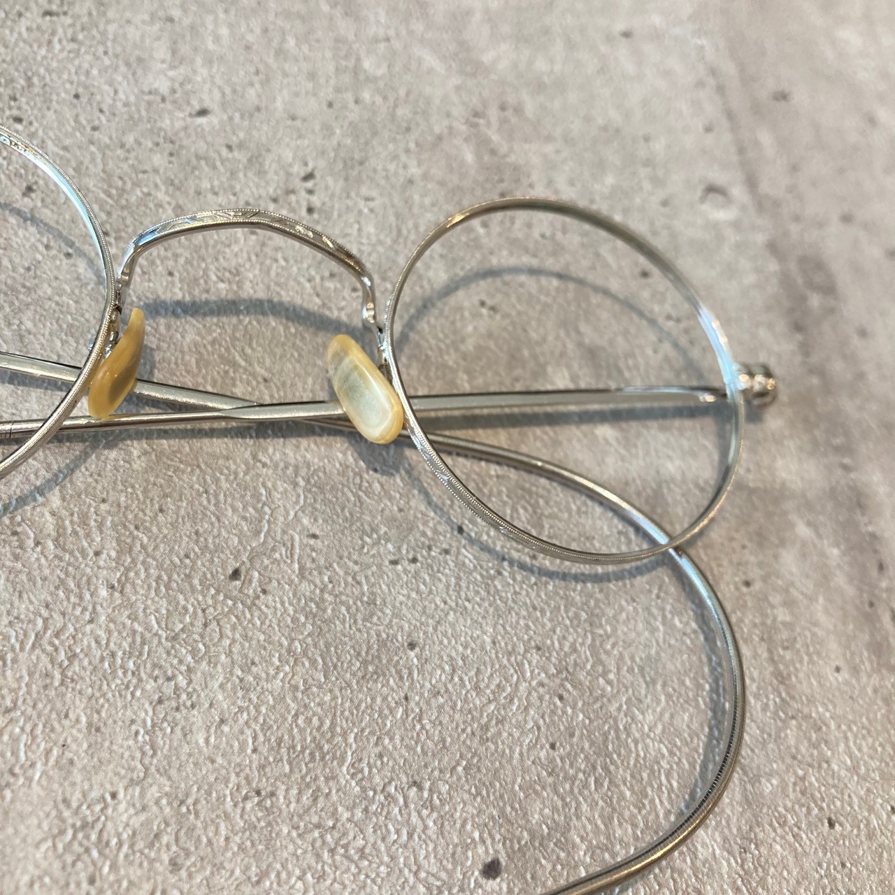 希少！1930s bausch&lomb B&L ボシュロムフレーム | BROWN_GREEN_VINTAGE 