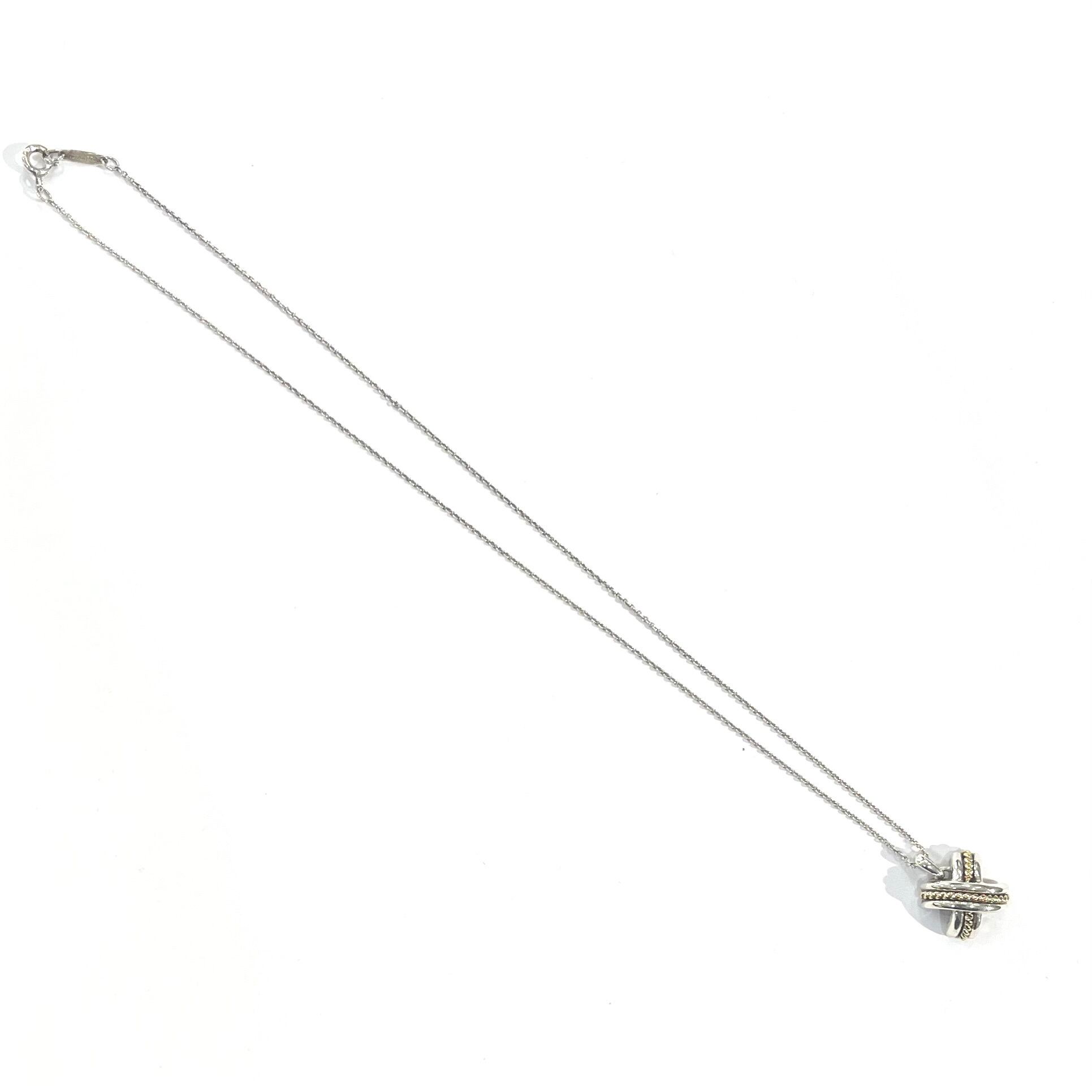 TIFFANY &CO】2495 K18YG ティファニーシグネチャー ネックレス TIFFANY &CO】2495 K18YG ティファニーシグネチャー ネックレス