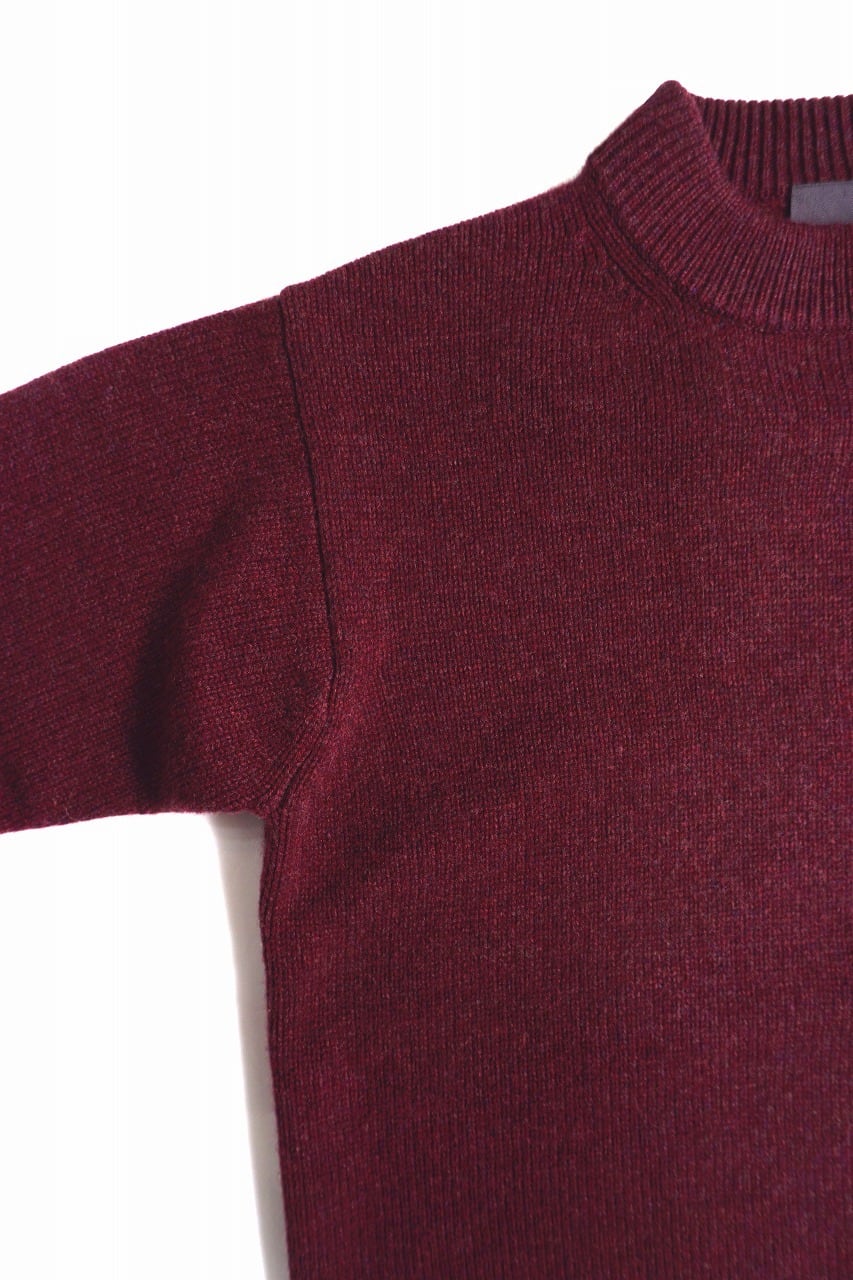 Hand Framed Super Merino Mock P/O