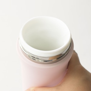 Swanz 磁器製 KOKORO フラスク 450ml 水筒 ボトル(展示品：新品)