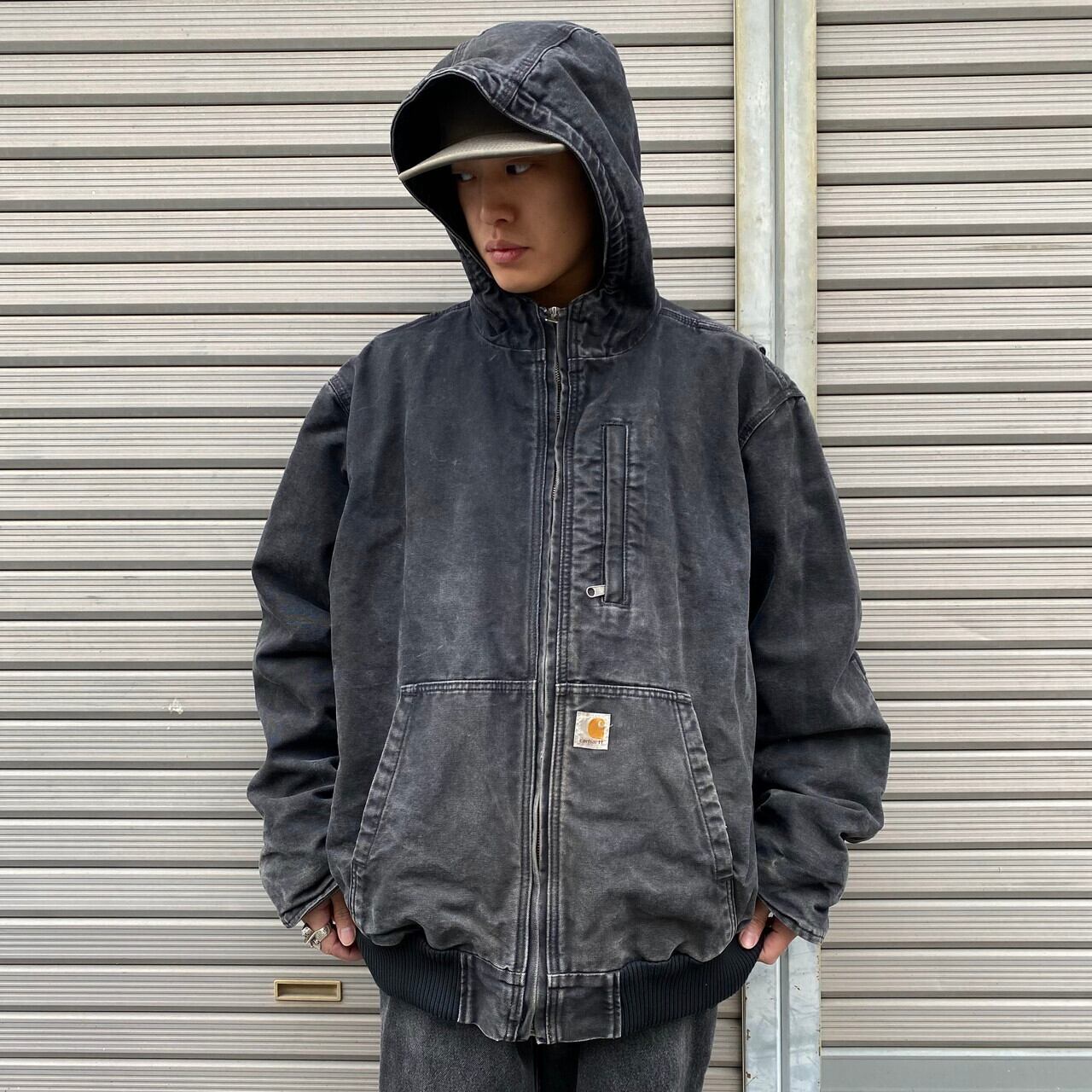 carhartt ボアジャケット フリース フルジップ ヴィンテージ Lサイズ