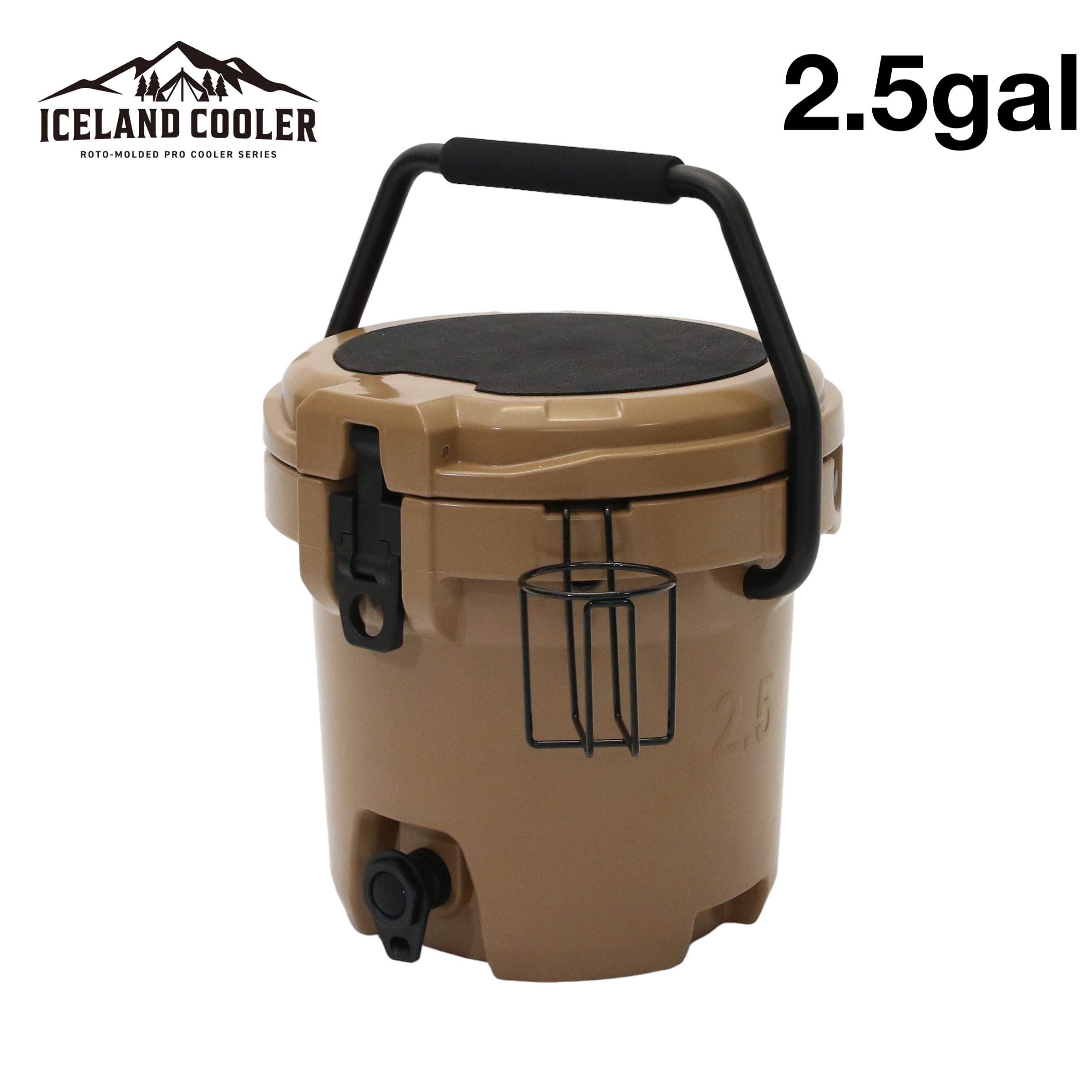アイスランド ウォータージャグ  2.5ガロン サンド アイスランドクーラー ウォータージャグ 2.5ガロン