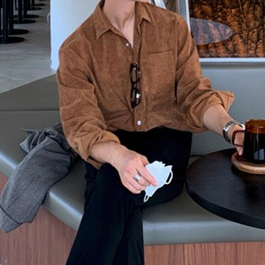 ベーシックコーデュロイシャツ　MT0080382