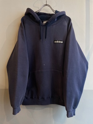 1990s "adidas" faded hoodie