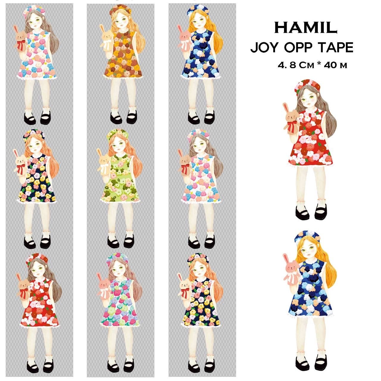 No.1】hamil ハミルドール OPPテープ 新品 海外 elc.or.jp