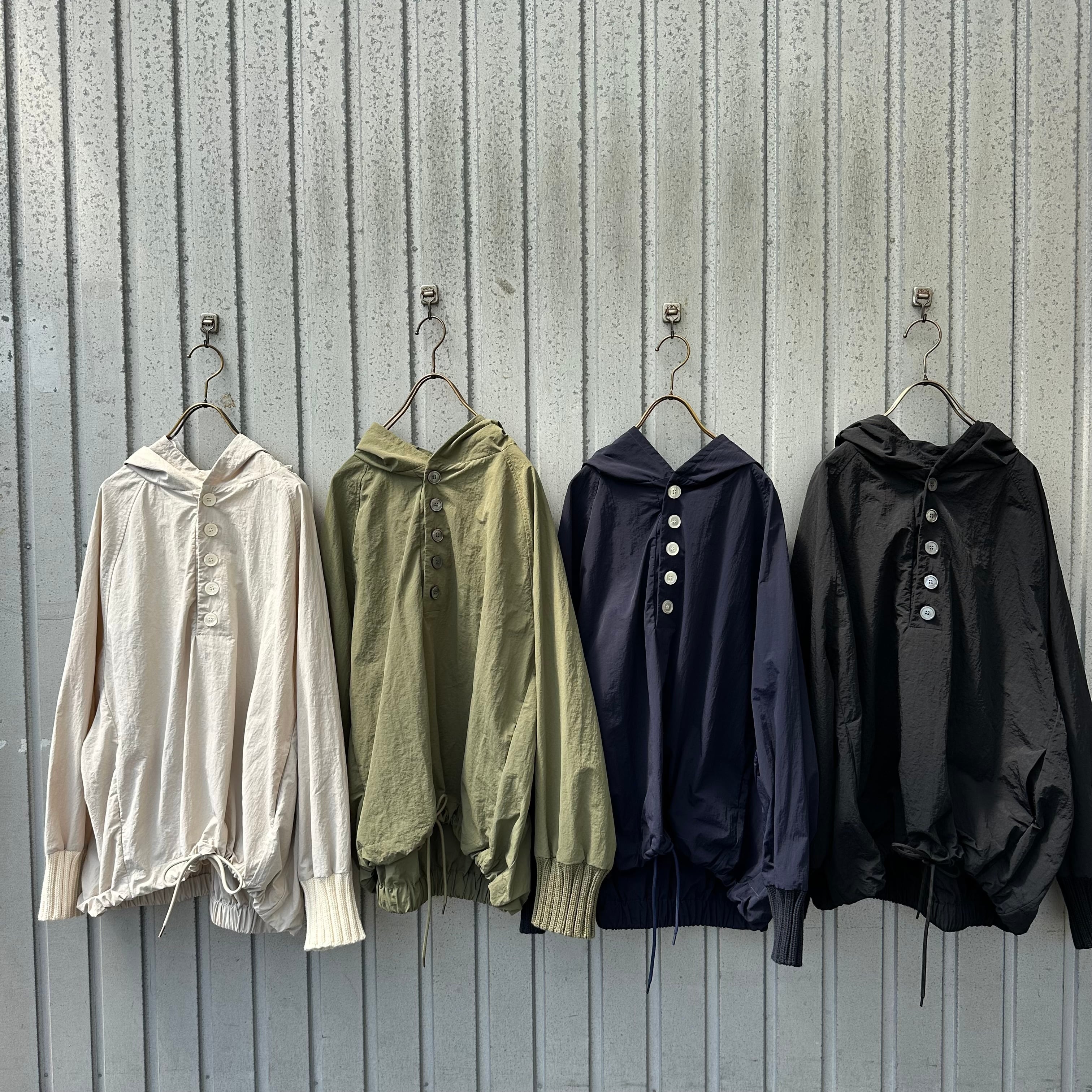 別注☆袖ざっくりリブアノラックパーカー/Mao made'25AW/992304 | WACKY