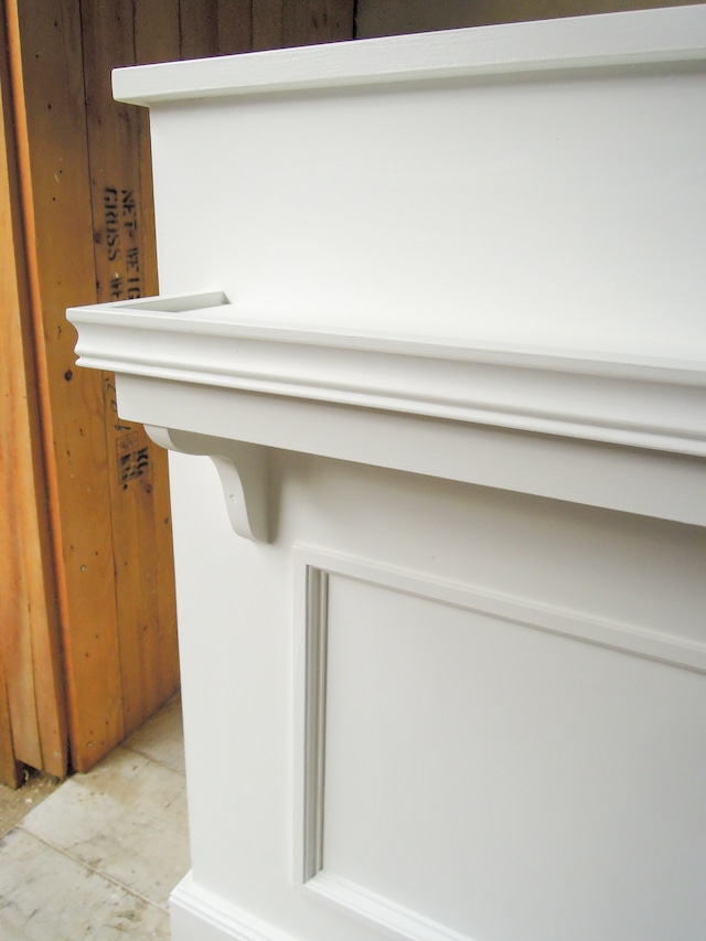 美容室向けL字カウンター08 (荷物棚付き・目隠しL字型レジカウンター)W1800✕D950