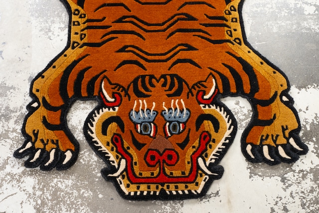 Tibetan Tiger Rug 《Sサイズ•プレミアムウール402》チベタンタイガーラグ