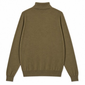 ★定価59,400円・新品未使用★ジョンスメドレー LEVINE レヴィン メリノウール タートルネックニット リワイルディンググリーン Mサイズ
